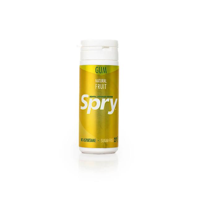 Spry natural fruit chewing gum 27's on Productcaster.