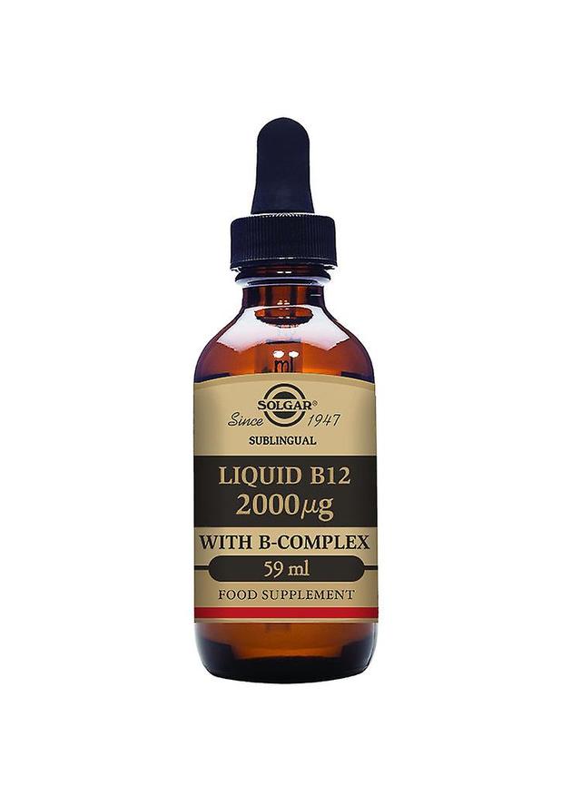 Solgar liquid b12 2000ug with b complex (sublingual) on Productcaster.