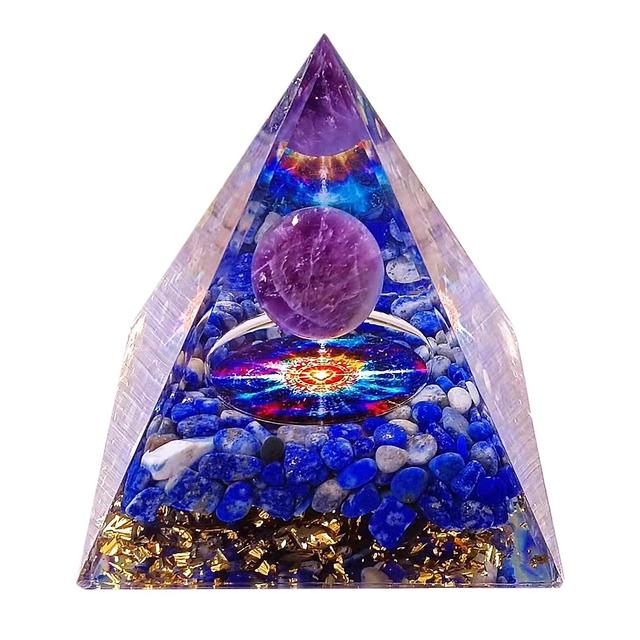 Office Crystal Energy Tower Ornament Anti Stress For Meditation Protection Stone on Productcaster.