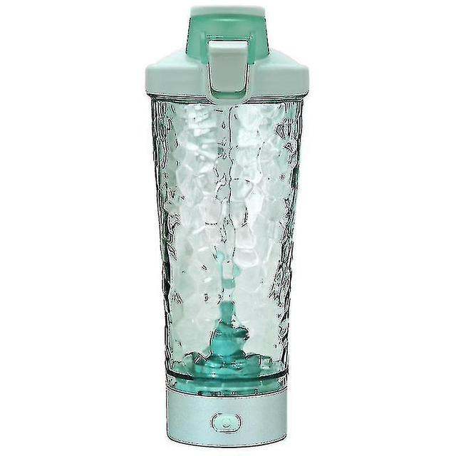 600ml Fitness Electric Shake Cup Protein Powder Shake Automatic Stirring Cup Tritan Water Cup Sunset on Productcaster.