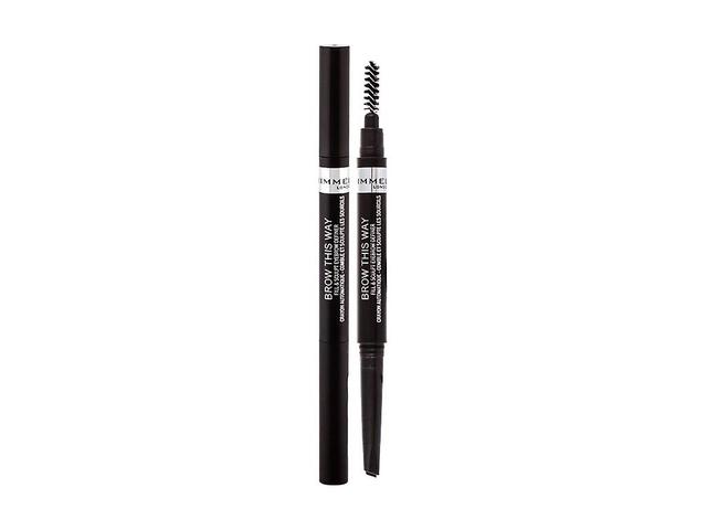 Rimmel London - Brow This Way Fill & Sculpt 004 Soft Black - For Women, 0.25 g on Productcaster.