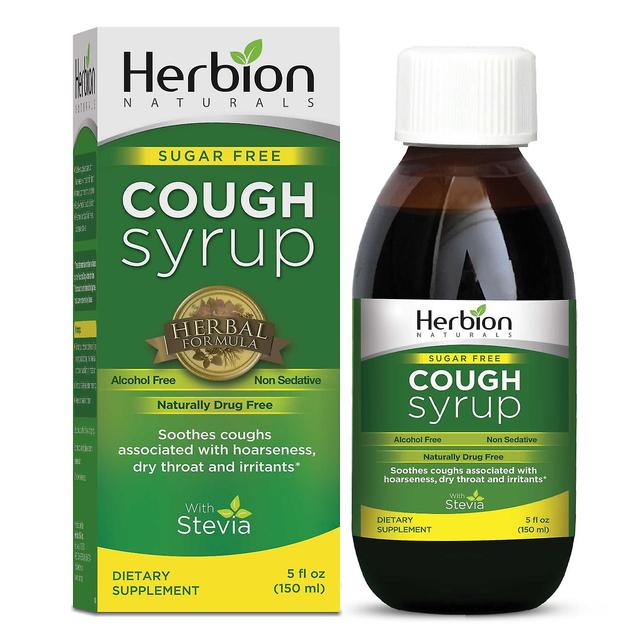 Herbion Naturals Xarope de tosse sem açúcar de herbion com Stevia - 5 fl oz on Productcaster.