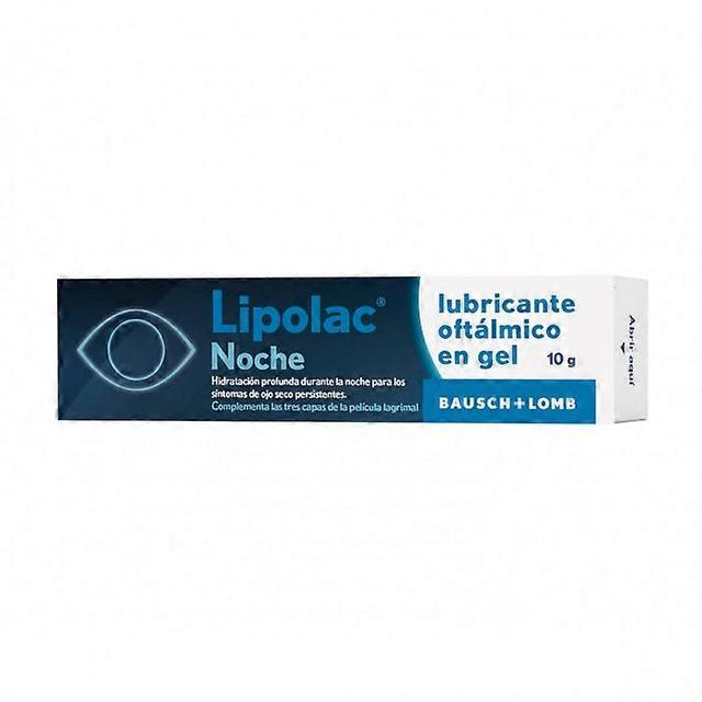 Bausch + Lomb Bausch+ lomb lipolac night lubricating eye gel 10g on Productcaster.