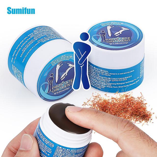 Caraele 1pc Sumifun Prostaat Behandeling Crème Mannen Prostaat Navel Crème Versterken Nierkruiden Medische Zalf Urologische Zorg 10g on Productcaster.