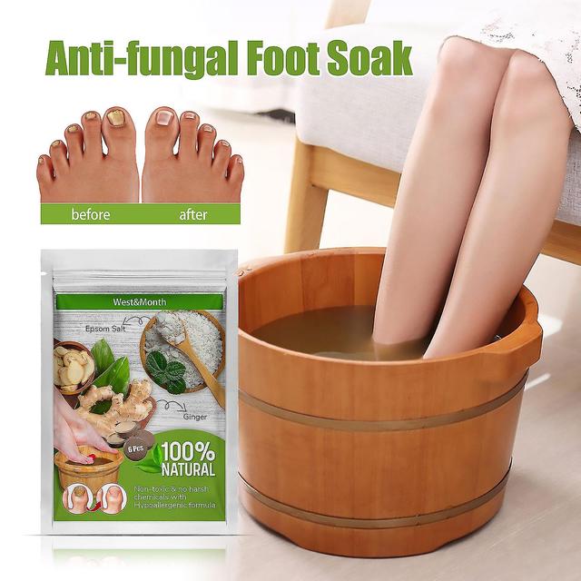 West&month Ginger Foot Bath Tablet Foot Treatment For Grey Nails on Productcaster.