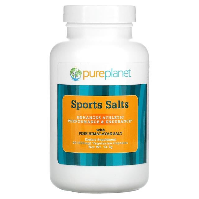 Pure Planet, Sportzouten, 830 mg, 90 Vegetarische Capsules on Productcaster.