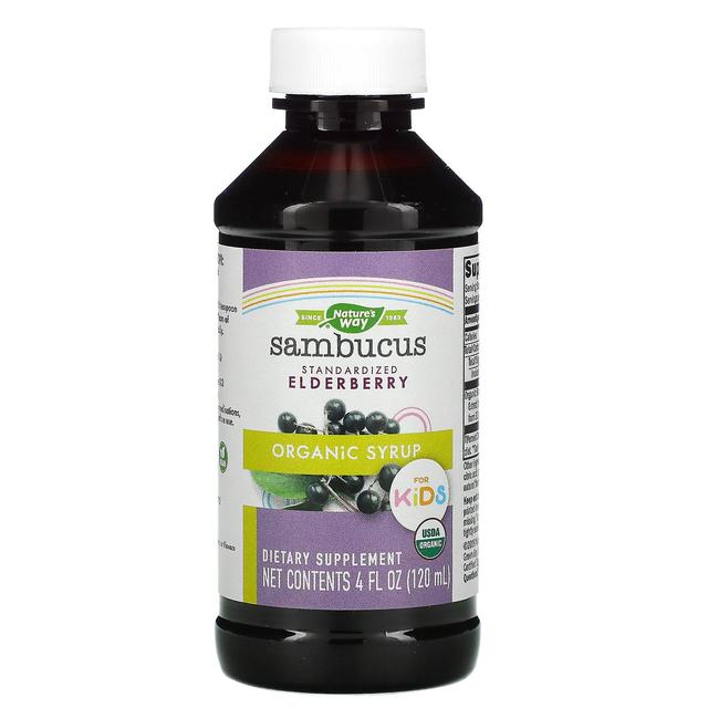 Nature's Way Nature's way, organic sambucus syrup for kids (4 oz) | maple herbs on Productcaster.