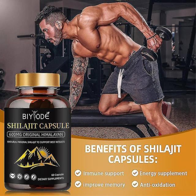 Shilajit Pur De L'himalaya,60 Cápsulas, Acide Fulvique Naturel on Productcaster.