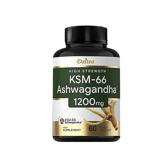 Vorallme Natural Organic Ashwagandha Root Extract - Stress Support, Mood Soothing, Focuses Energy And Vitality, Replenishes Energy 60 count on Productcaster.