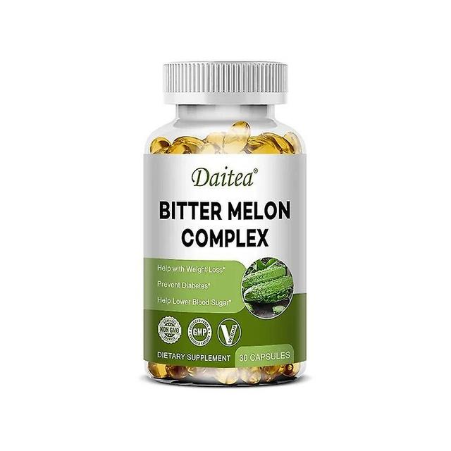 Vorallme Bitter Melon Extract - Helps Promote Digestion, Circulatory Stress Balance And Body Management, Non-gmo, Gluten-free 30 count-1 bottle on Productcaster.