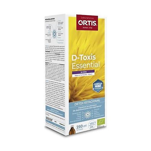 Ortis D-toxis essential bio 250 ml (Raspberry) on Productcaster.