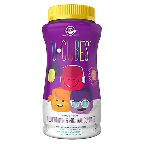 Solgar U-Cubes Barn multi-vitamin och mineral gummies, 120 gummier (förpackning med 4) on Productcaster.