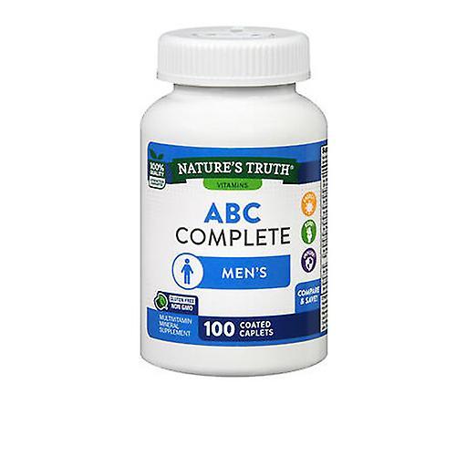 Nature's Truth ABC Complete Men's, 100 Tabs (Pack of 1) on Productcaster.