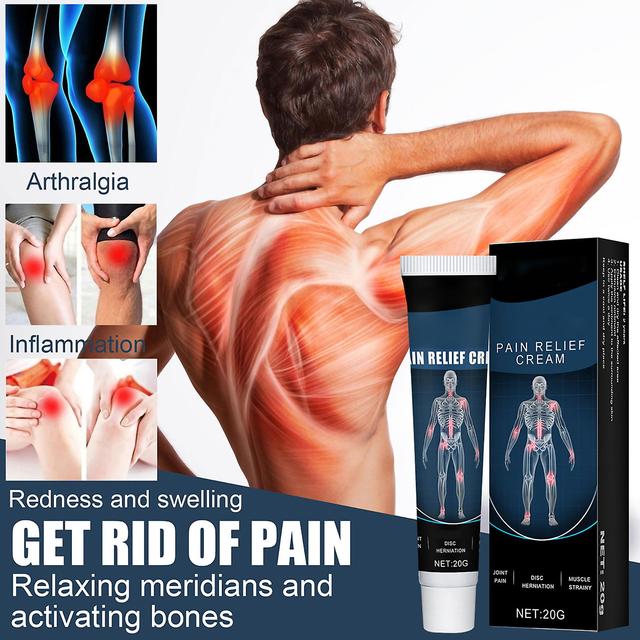 Fast Absorption Joint and Muscle Relief Cream - Soothe Discomfort for Back, Neck, Shoulder, Knee on Productcaster.