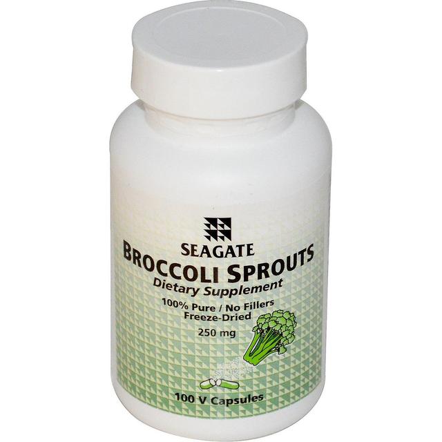 Seagate, Broccoli Sprouts, 250 mg, 100 Veggie Caps on Productcaster.