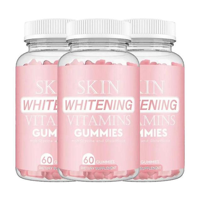 Glutathione Collagen Gummies Beauty Whitening Gummies Anti-aging Smooth Skin Vitamin C Beauty Supplement 60 Gummies Glutathione 3 pcs on Productcaster.