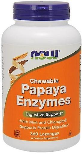 Now Foods Papaya Enzyme 360 Lozenges on Productcaster.