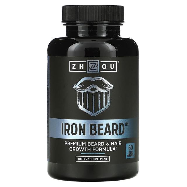 Zhou Nutrition, Iron Beard, 60 Veggie Capsules on Productcaster.