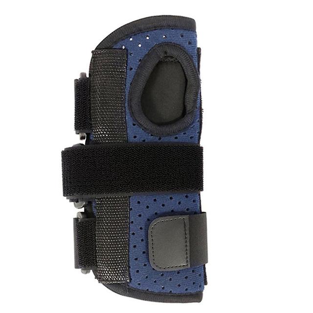 Comfort Stabilizing Wrist Brace Compression Hand Support For Carpal-tunnel Breathable Wrist Braces Blue Left Hand on Productcaster.