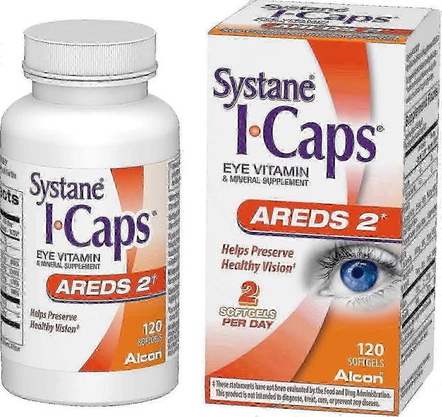 ICaps Jag-caps öga vitamin, areds 2 öga hälsa formel, softgels, 120 ea on Productcaster.