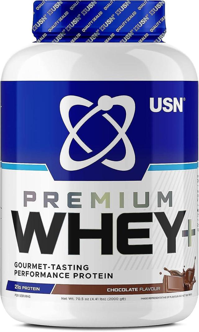 2kg USN Whey Protein Pulver Muskelaufbau & schnelle Regeneration Shake Schokolade on Productcaster.