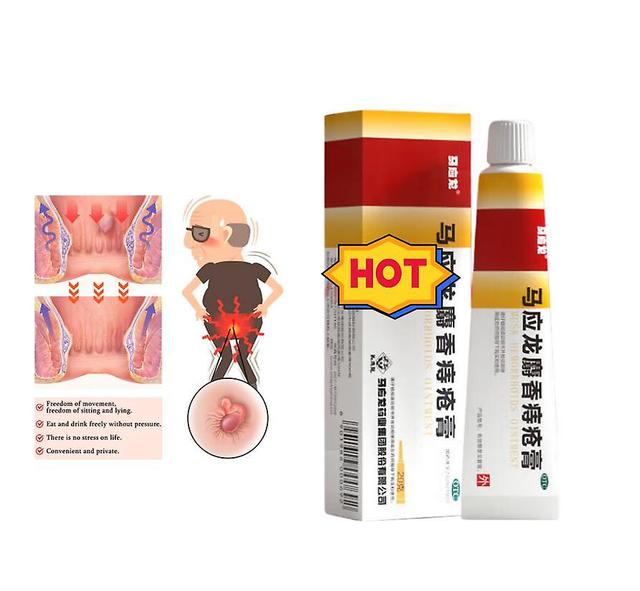 Hemorrhoids Cream Repairs The Anus, Eliminates The Fleshy Balls Inside And Outside, Mixes Yuan Shu, Swelling, Itching And Pain Cream 1pc*20g on Productcaster.