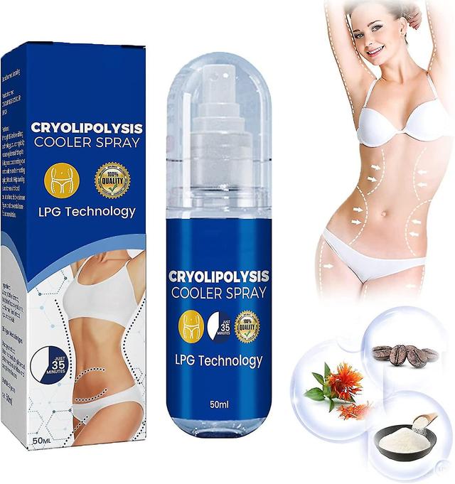 Lpgtech Cryolipolysis Cooler Spray, pomaga spalać podskórny tłuszcz i cellulit, zwiększa metabolizm dla szybszego spalania tłuszczu, spray ujędrnia... on Productcaster.