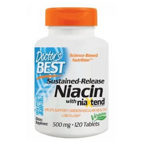 Doctor's Best Lekári Najlepšie niacín s trvalým uvoľňovaním s Niaxtendom, 500 mg, 120 kariet (balenie po 2) on Productcaster.