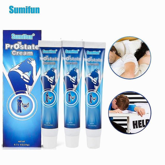 3pcs Prostate Cream Mens Frequenturination Urgency Inexhaustible Ointment on Productcaster.