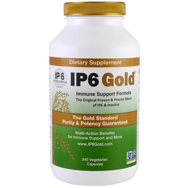 IP-6 International, IP6 Gold, Immune Support Formula, 240 vegetarische capsules on Productcaster.