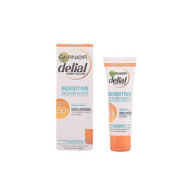 Protect your skin with delial sensitive advanced cream spf50 50ml on Productcaster.