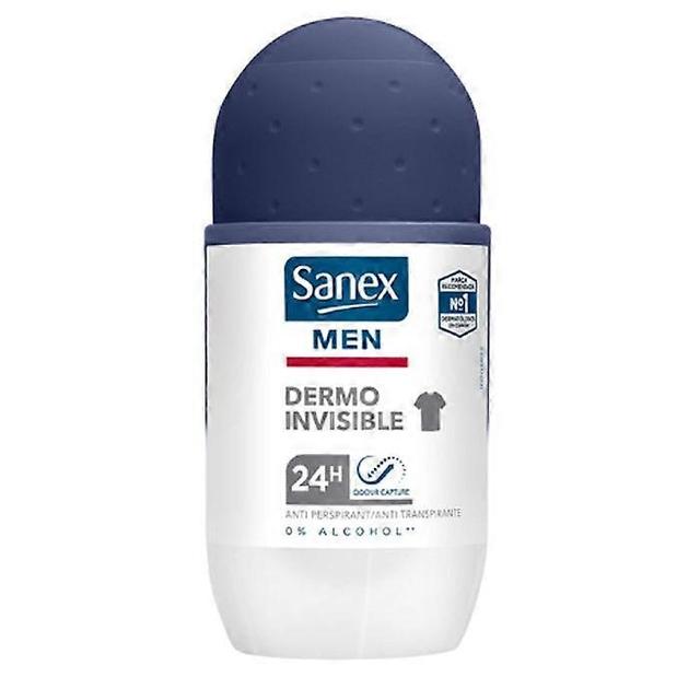 Stay fresh and confident all day with sanex men dermo invisible deodorant roll-on 50ml! on Productcaster.