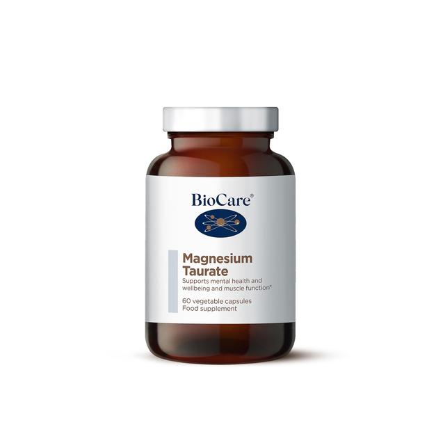 Biocare Magnesium Taurate , 60 Vegetable Capsules on Productcaster.