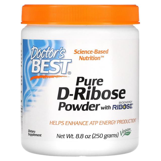 Doctor's Best Lægens bedste, ren D-Ribose pulver med BioEnergy Ribose, 8,8 oz (250 g) on Productcaster.