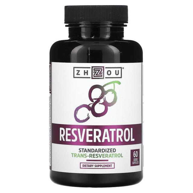 Zhou Nutrition, Resveratrolo, 60 capsule vegetali on Productcaster.