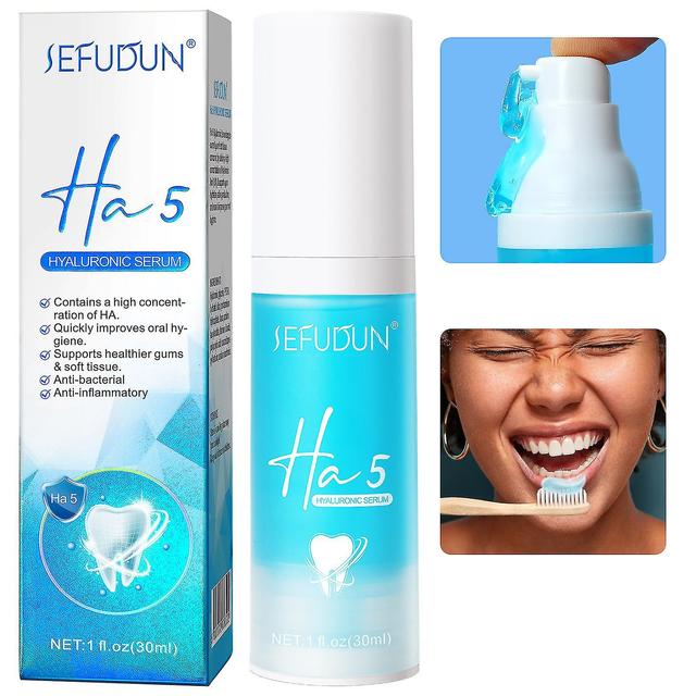 Ha5 Hyaluronic Serum Hyaluronic For Health Supports Hydration Promotes Saliva Production Supports Healthier And Soft Tissue on Productcaster.