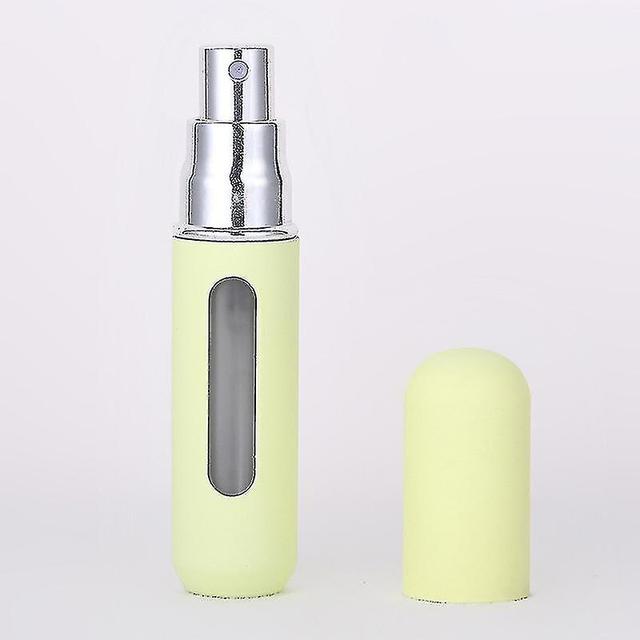 Candy Color 5ml Mini Parfum Navulfles Sub-botteling Fijne Mist Spray Navulbare Cosmetische Containe Geel on Productcaster.