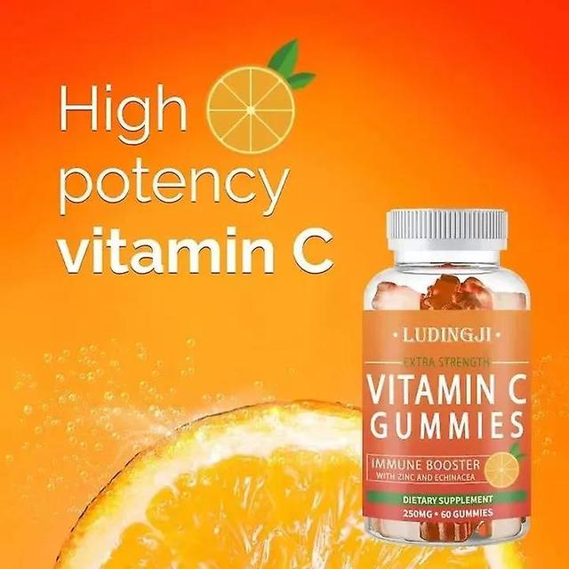 Vitamin-C-Gummibärchen für Erwachsene und Kinder Immunstärkende Ascorbinsäure Vitamin-C-Gummis Aufhellung Kollagen-Gummis Biotin-Gummibärchen Gesun... on Productcaster.