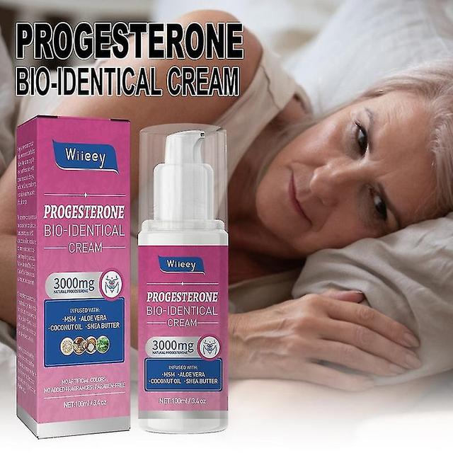 Terry L'unguento al progesterone per la menopausa per le donne di mezza età e anziane regola l'equilibrio dell'umore Livello di progesterone 2 Pcs on Productcaster.