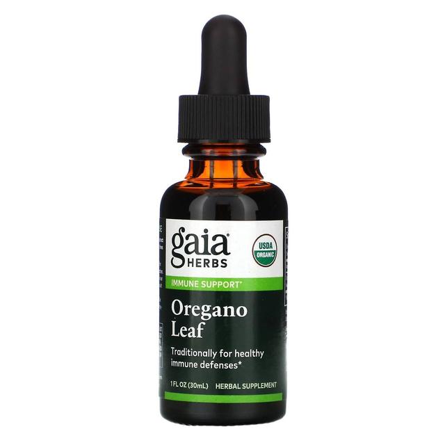 Gaia Herbs, Oregano Leaf, 1 fl oz (30 ml) on Productcaster.