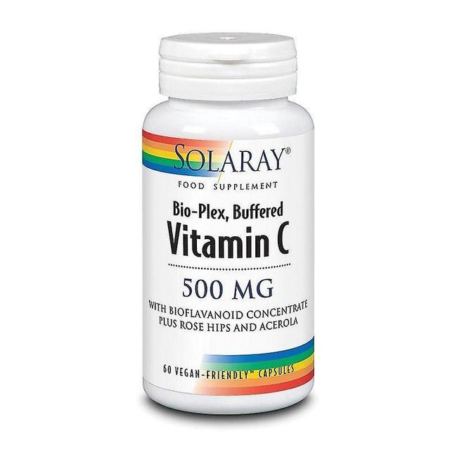 Solaray Bio Plex Buffered C 500mg Capsules 60 (1095) on Productcaster.