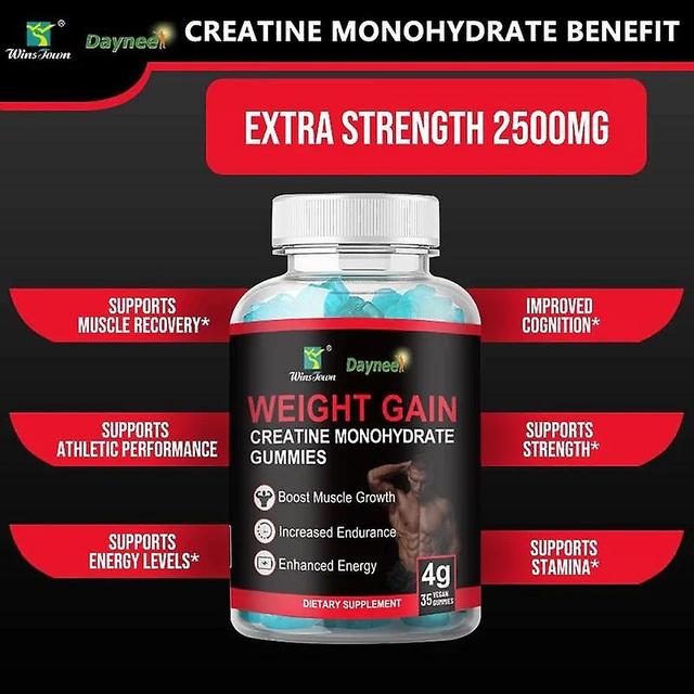 1-pack Of Creatine Monohydrate - Helps With Muscle Growth And Strength, No Artificial Ingredients - 35 Capsules/bottle 1pc on Productcaster.