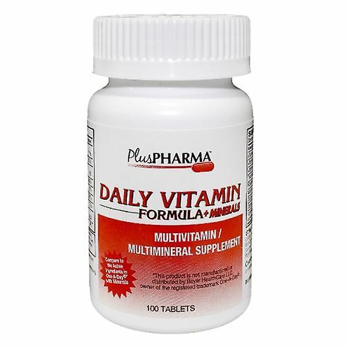 Plus Pharma Daily Vitamin Formula+Mineral, 100 Tabs (Pack of 1) on Productcaster.