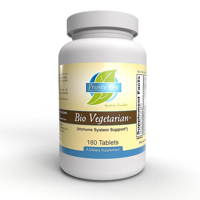 Priority One Nutritional Supplements (New) Bio Vegetarian (180) Tablets on Productcaster.