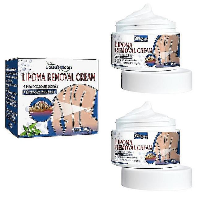 2pcs 50g Lipom Removal Cream Pflanzenextrakt Behandlungen Fettwölbung Klumpen entfernen on Productcaster.