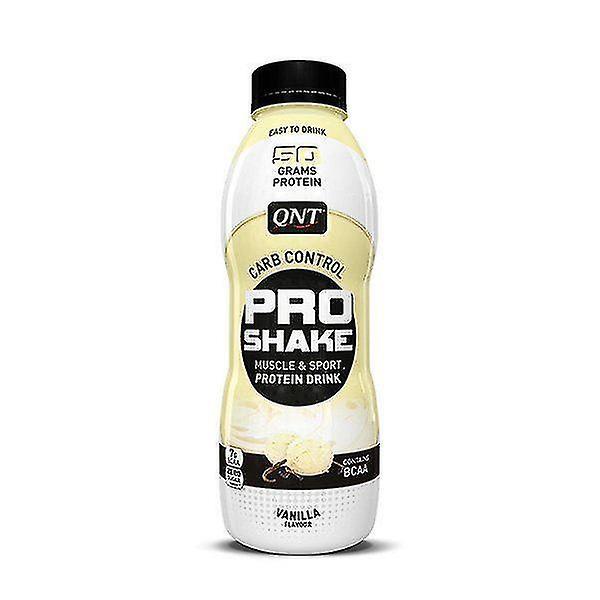 QNT Pro Shake Muscle & Sport Koolhydraatarme Herstellen Eiwitdrank (Vanille) 12 X 500ml on Productcaster.