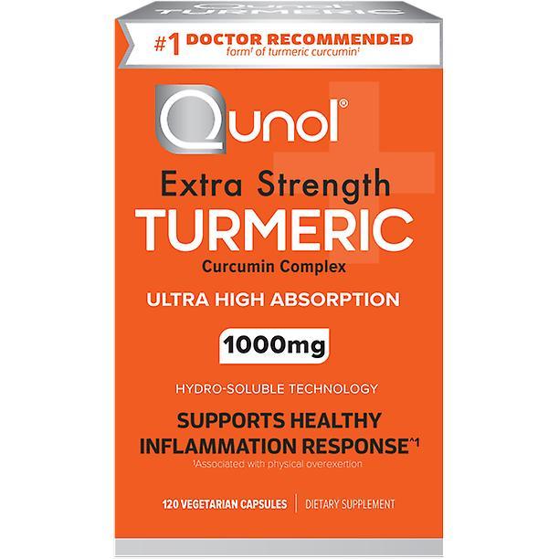 Qunol turmeric curcumin 1000mg ultra high absorption 120 capsules on Productcaster.