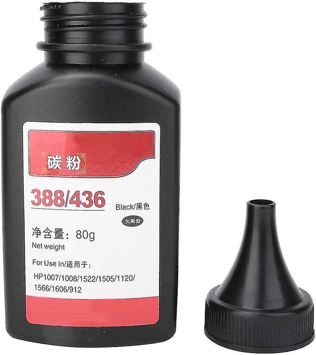 Sajygv Sajy Printer Refill Toner Powder 1 Bottle Black Toner Powder (80g/2.8oz) on Productcaster.