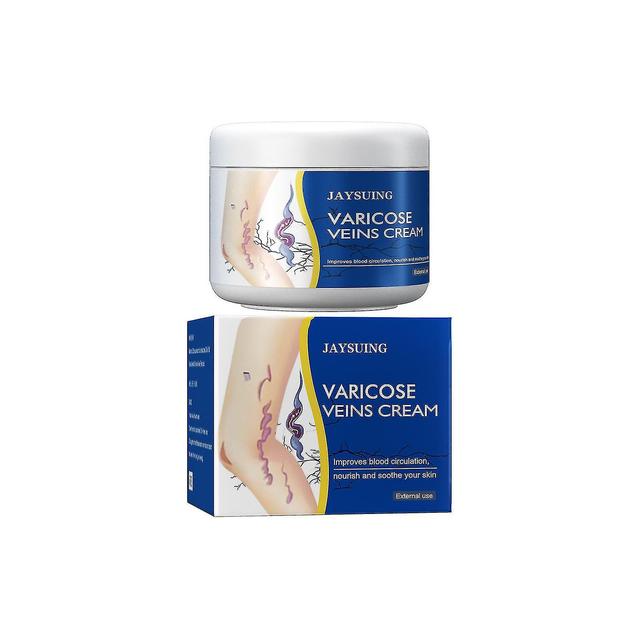 Youlaicai Jaysuing Leg Vein Repair Cream Varicose Massage Earthworm Leg Pain Swelling Active External Cream on Productcaster.